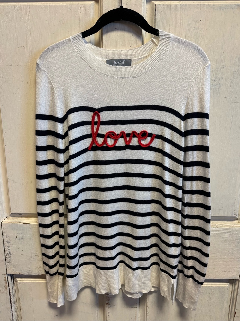 Women’s Marled “Love” Sweater